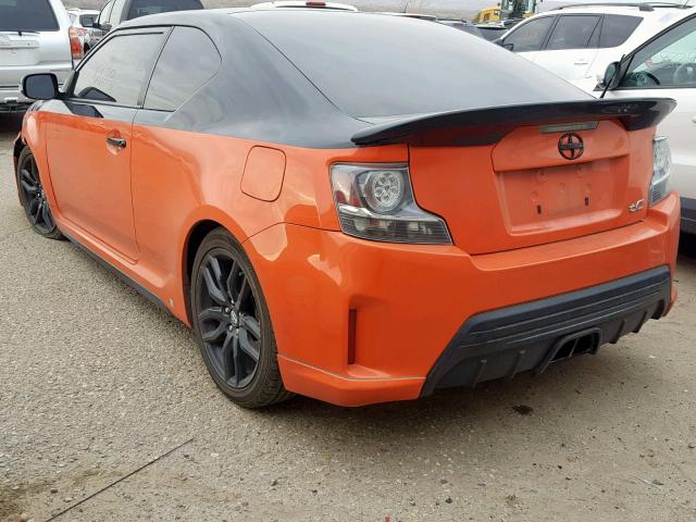 JTKJF5C79FJ006898 - 2015 TOYOTA SCION TC 橙色 照片 3