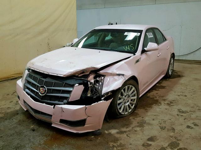 1G6DG5EG6A0149128 - 2010 CADILLAC CTS LUXURY PINK photo 2