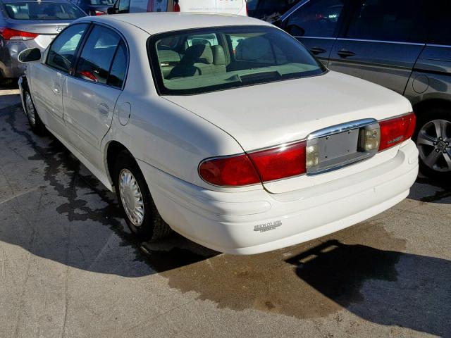 1G4HP52K03U172211 - 2003 BUICK LESABRE CU WHITE photo 3