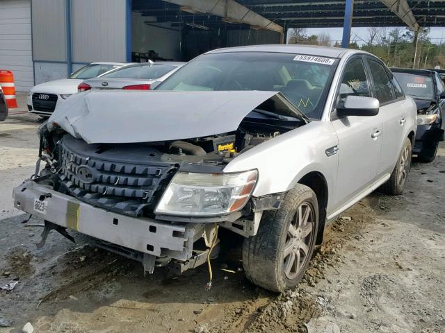 1FAHP24W39G100550 - 2009 FORD TAURUS SEL SILVER photo 2