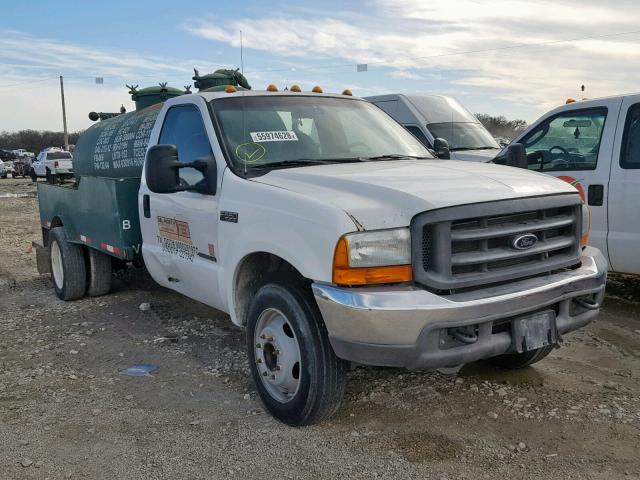 1FDAF56F51EA04704 - 2001 FORD F550 SUPER WHITE photo 1