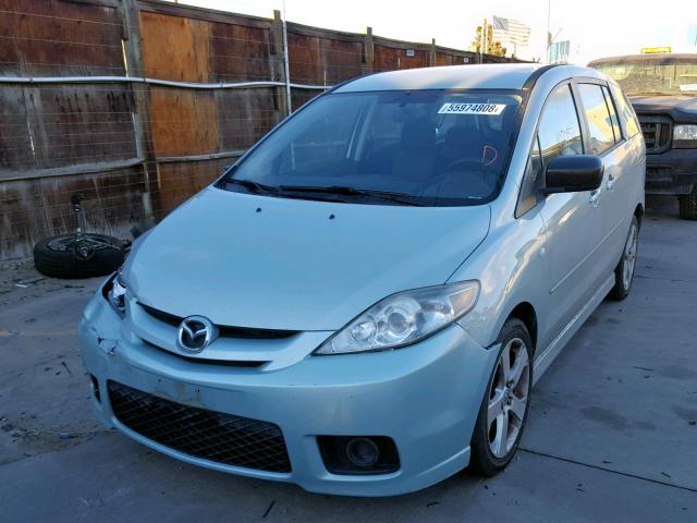 JM1CR293160128901 - 2006 MAZDA 5 GREEN photo 2