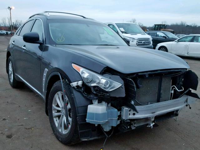 JN8CS1MW4DM175043 - 2013 INFINITI FX37 BLACK photo 1