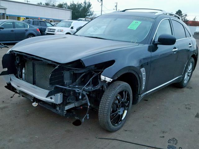 JN8CS1MW4DM175043 - 2013 INFINITI FX37 BLACK photo 2