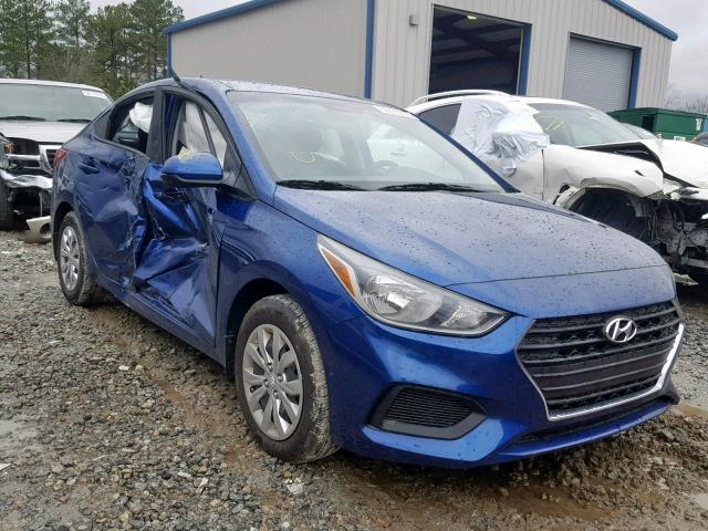 3KPC24A33JE031937 - 2018 HYUNDAI ACCENT SEL BLUE photo 1