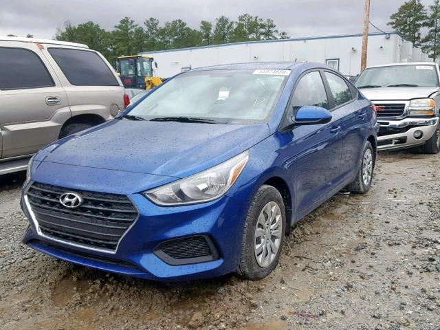 3KPC24A33JE031937 - 2018 HYUNDAI ACCENT SEL BLUE photo 2