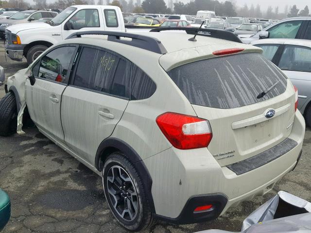 JF2GPABC9G8243262 - 2016 SUBARU CROSSTREK CREAM photo 3