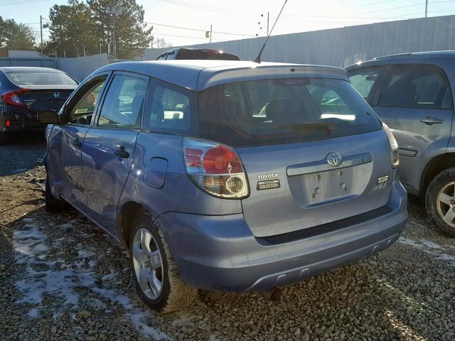 2T1KR32E37C648182 - 2007 TOYOTA COROLLA MA BLUE photo 3