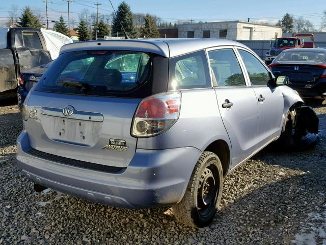 2T1KR32E37C648182 - 2007 TOYOTA COROLLA MA BLUE photo 4