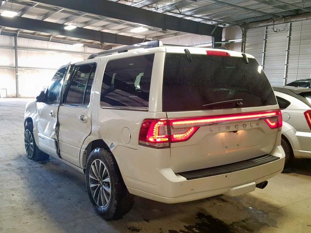 5LMJJ2JT7FEJ02907 - 2015 LINCOLN NAVIGATOR 白色 照片 3