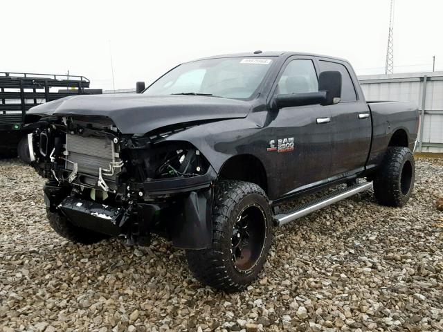 3C6UR5DL2JG115017 - 2018 RAM 2500 SLT BLACK photo 2