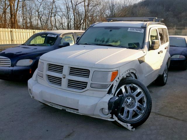 1D4PU4GK4BW591003 - 2011 DODGE NITRO HEAT WHITE photo 2