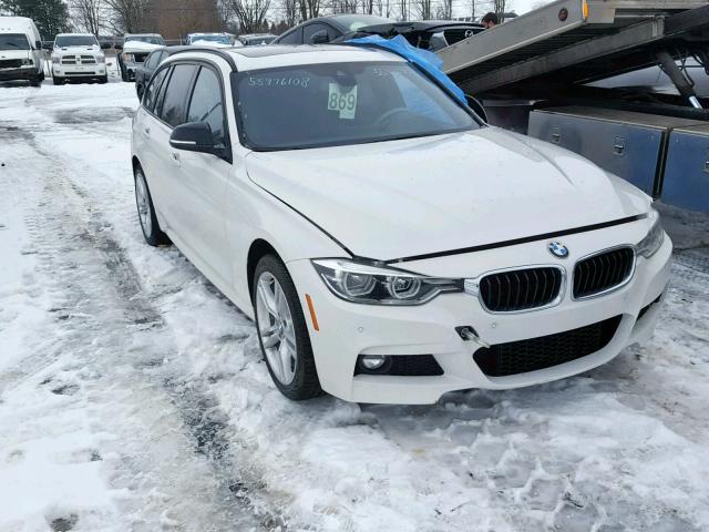 WBA8K3C50JA483780 - 2018 BMW 330 XI WHITE photo 1