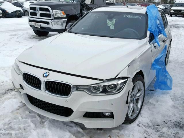 WBA8K3C50JA483780 - 2018 BMW 330 XI WHITE photo 2