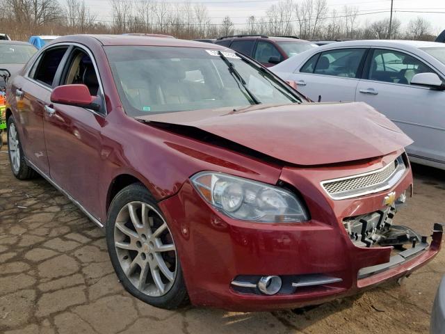 1G1ZK57769F139893 - 2009 CHEVROLET MALIBU LTZ RED photo 1