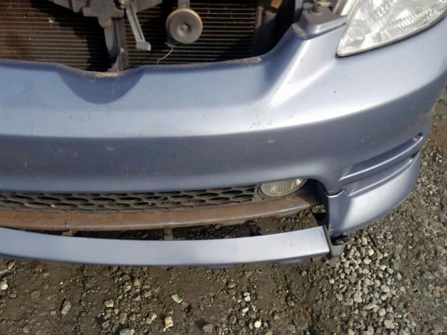 2T1KR32E63C028534 - 2003 TOYOTA COROLLA MA BLUE photo 10