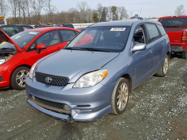 2T1KR32E63C028534 - 2003 TOYOTA COROLLA MA BLUE photo 2