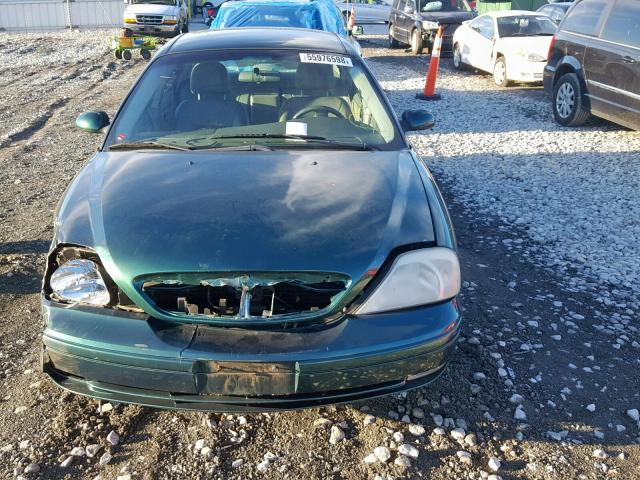 1MEFM55S8YA642895 - 2000 MERCURY SABLE LS P GREEN photo 9