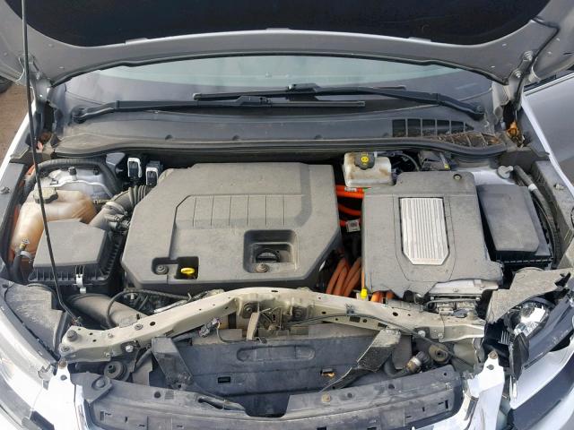 1G1RC6E41EU171863 - 2014 CHEVROLET VOLT SILVER photo 7