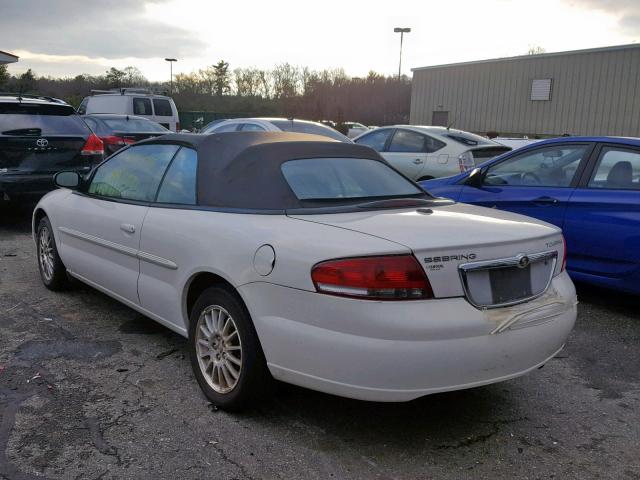 1C3EL55R16N212388 - 2006 CHRYSLER SEBRING TO WHITE photo 3