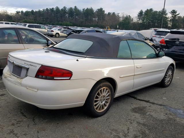 1C3EL55R16N212388 - 2006 CHRYSLER SEBRING TO WHITE photo 4