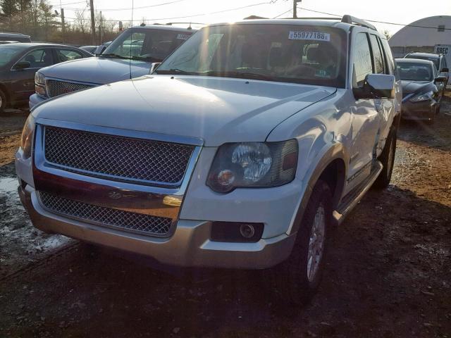 1FMEU74EX6ZA11774 - 2006 FORD EXPLORER E WHITE photo 2