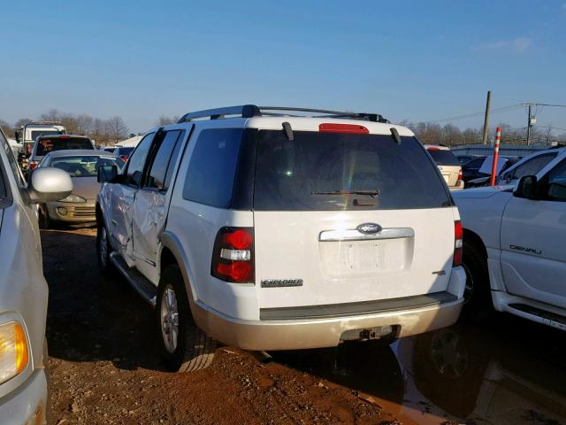 1FMEU74EX6ZA11774 - 2006 FORD EXPLORER E WHITE photo 3