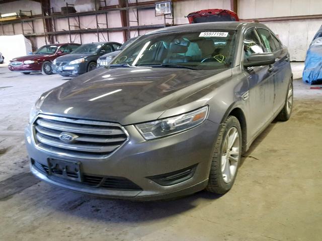 1FAHP2E84DG155534 - 2013 FORD TAURUS SEL SILVER photo 2