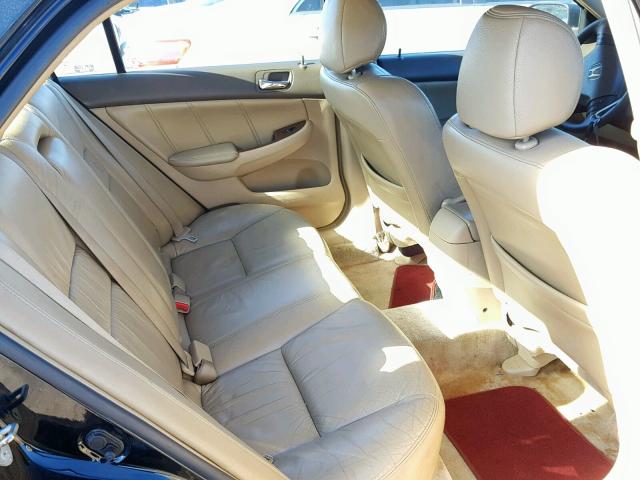 1HGCM66536A053867 - 2006 HONDA ACCORD EX BLACK photo 6