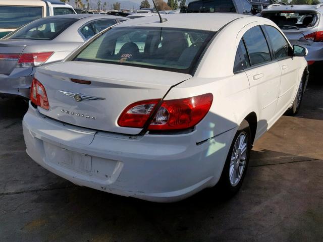 1C3LC56K07N651219 - 2007 CHRYSLER SEBRING TO WHITE photo 4