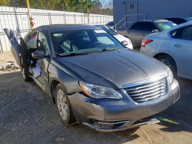 1C3CCBABXCN271692 - 2012 CHRYSLER 200 LX SILVER photo 1