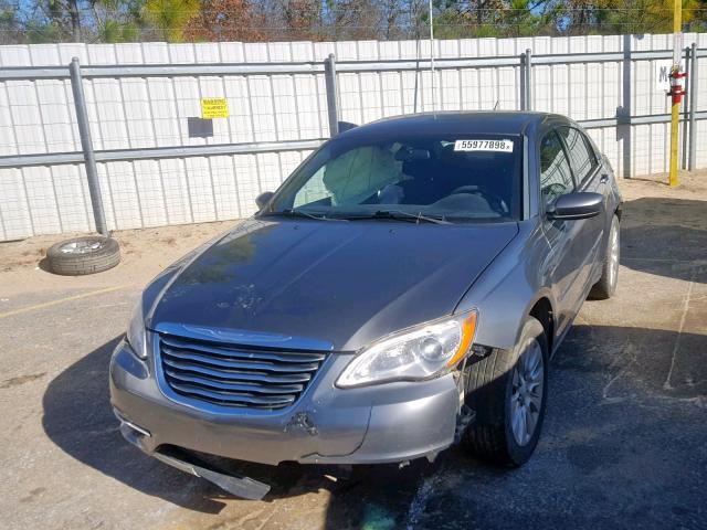 1C3CCBABXCN271692 - 2012 CHRYSLER 200 LX SILVER photo 2