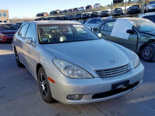 JTHBF30G125034944 - 2002 LEXUS ES 300 SILVER photo 1