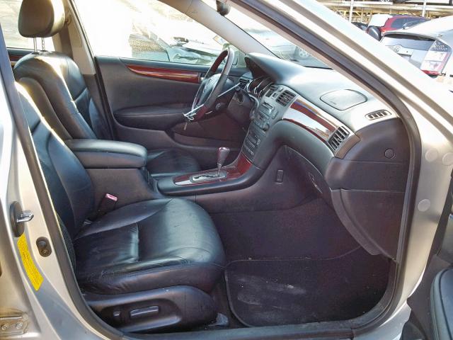 JTHBF30G125034944 - 2002 LEXUS ES 300 SILVER photo 5