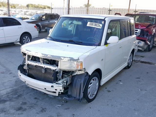 JTLKT324564082332 - 2006 TOYOTA SCION XB Ақ фото 2