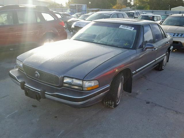 1G4HR53L1NH405137 - 1992 BUICK LESABRE LI GRAY photo 2