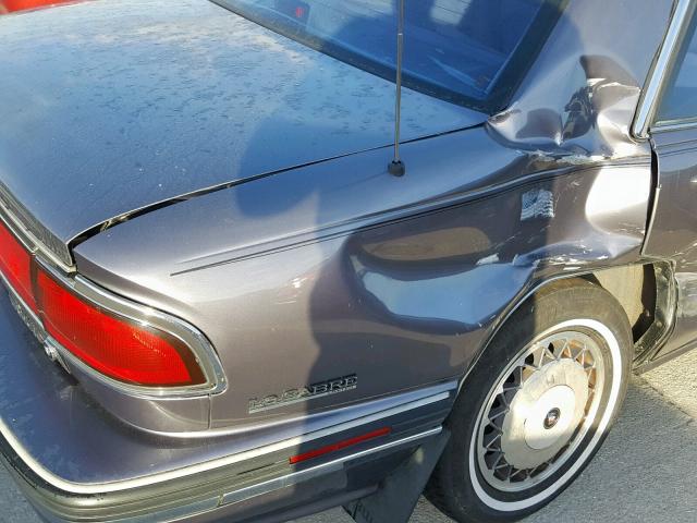 1G4HR53L1NH405137 - 1992 BUICK LESABRE LI GRAY photo 9