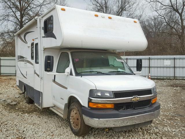 1GB6G5CGXC1130687 - 2012 CHEVROLET EXPRESS G4 WHITE photo 1