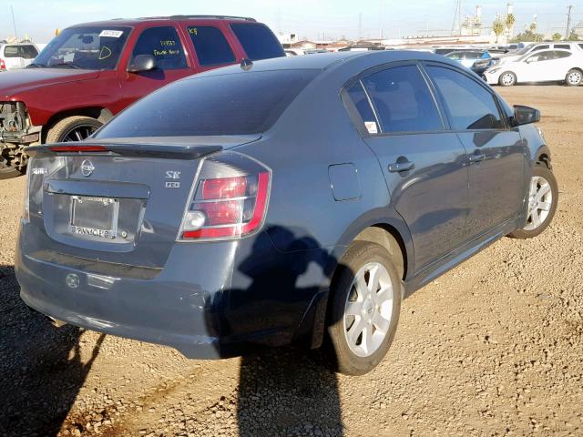 3N1AB61E19L695619 - 2009 NISSAN SENTRA 2.0 GRAY photo 4