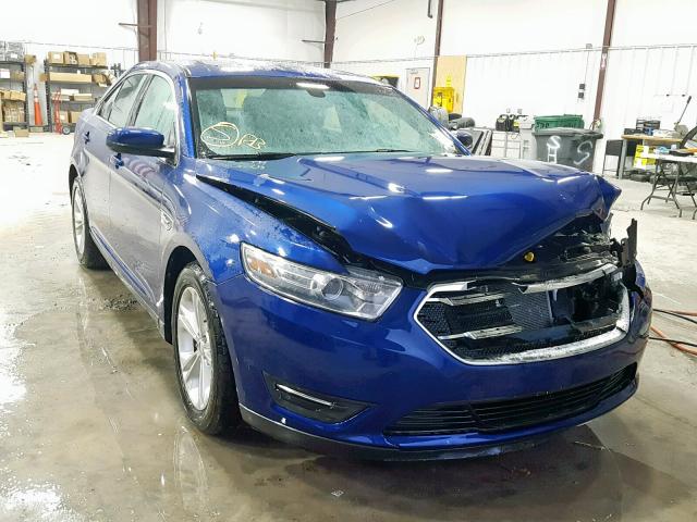 1FAHP2E86DG218018 - 2013 FORD TAURUS SEL BLUE photo 1