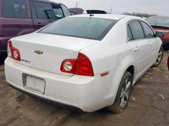 1G1ZC5E15BF387733 - 2011 CHEVROLET MALIBU 1LT WHITE photo 4