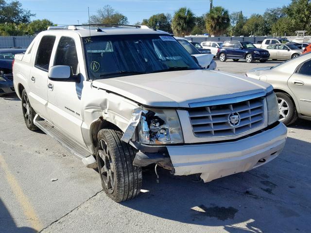 3GYEK63N83G231880 - 2003 CADILLAC ESCALADE E WHITE photo 1