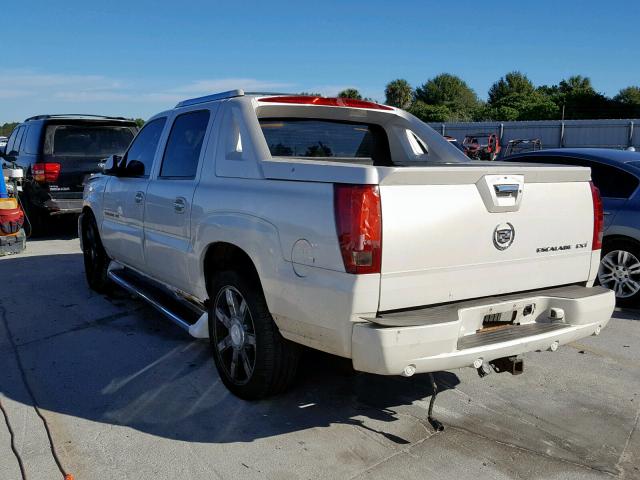 3GYEK63N83G231880 - 2003 CADILLAC ESCALADE E WHITE photo 3