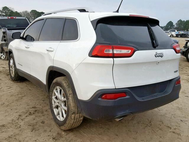 1C4PJLCBXFW566909 - 2015 JEEP CHEROKEE L WHITE photo 3