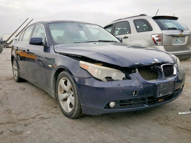 WBANA53515B860845 - 2005 BMW 525 I BLACK photo 1