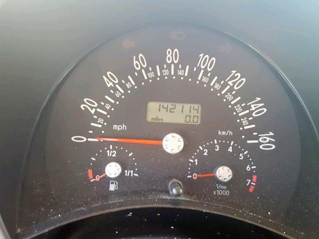 3VWCD31C44M407797 - 2004 VOLKSWAGEN NEW BEETLE ვერცხლისფერი ფოტო 8