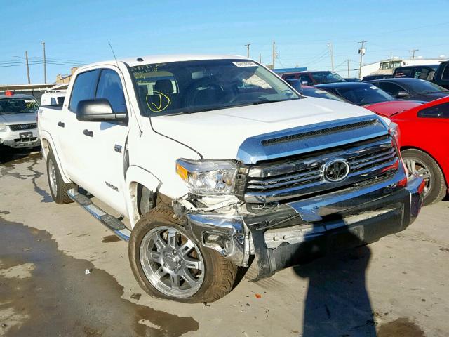 5TFEW5F1XGX205506 - 2016 TOYOTA TUNDRA CRE WHITE photo 1