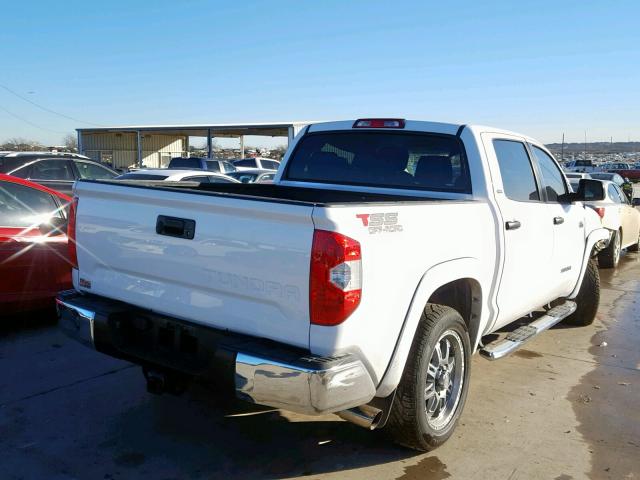 5TFEW5F1XGX205506 - 2016 TOYOTA TUNDRA CRE WHITE photo 4