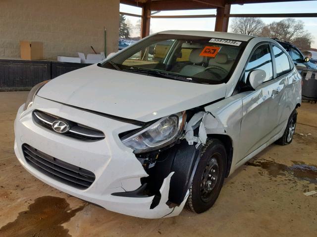 KMHCT4AE7HU192779 - 2017 HYUNDAI ACCENT SE WHITE photo 2