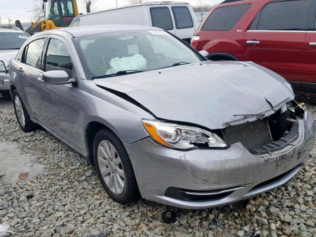 1C3CCBBG5EN115038 - 2014 CHRYSLER 200 TOURIN SILVER photo 1